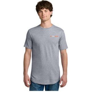 Next Level Men's Ringspun Cotton Short Sleeve Grey Tshirt